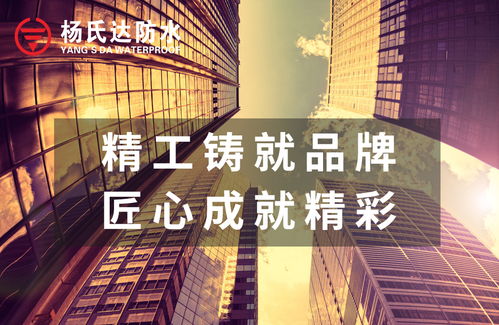 杨氏达防水 抱持匠人精神,坚守质量底线